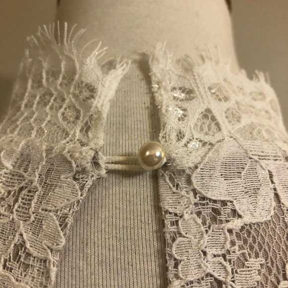 Filly Flair White Lace Flirty Feminine Dress - Picture 12 of 16